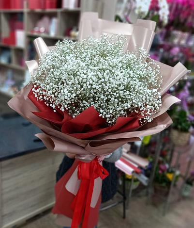 Букет цветов из: Гипсофила в город Кимры