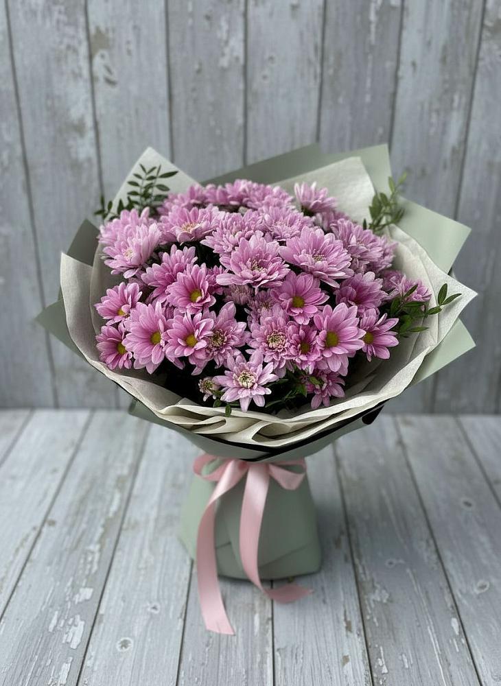 Букет цветов из: Хризантемы в город Кимры