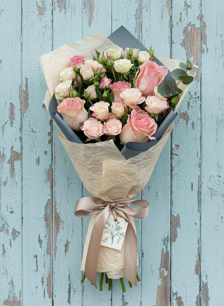 Букет цветов из: Розы в город Кимры