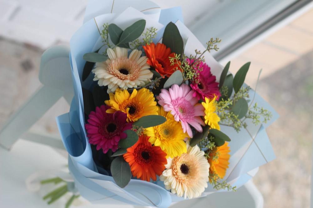 Букет цветов из: Герберы в город Кимры