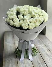 Букет 35 Белых роз в город Кимры