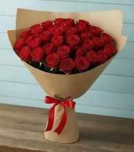 Букет Красные розы Милано в город Кимры
