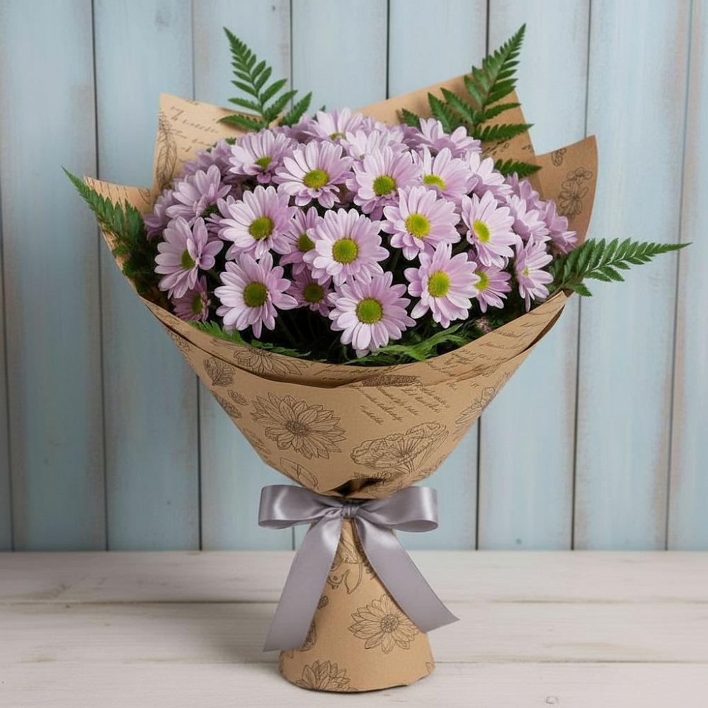 Букет цветов из: Хризантемы в город Кимры