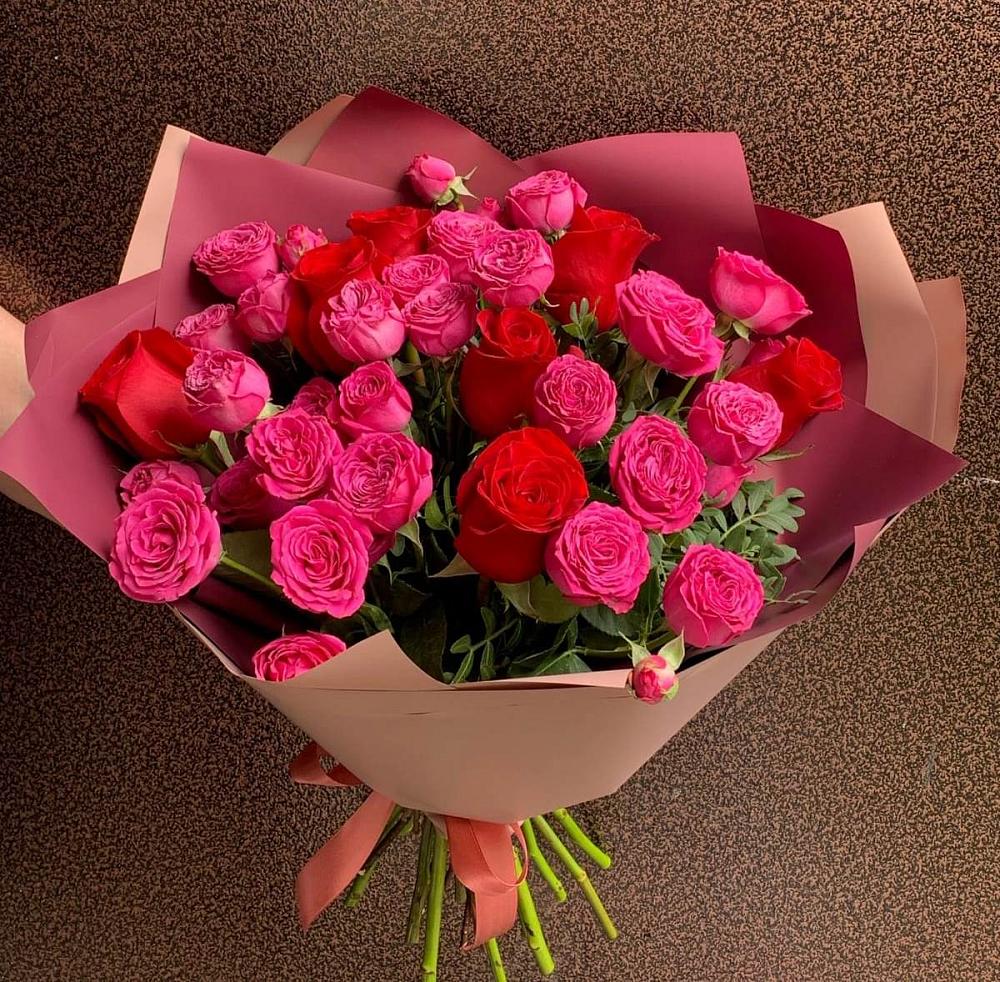 Букет В объятьях нежности в город Кимры