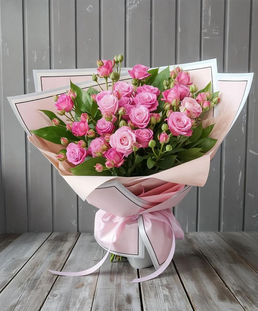 Букет Розовый кустик в город Кимры