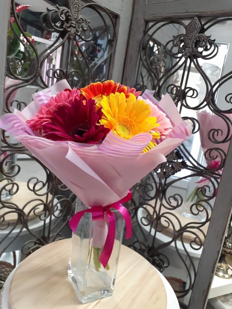 Букет цветов из: Герберы в город Кимры