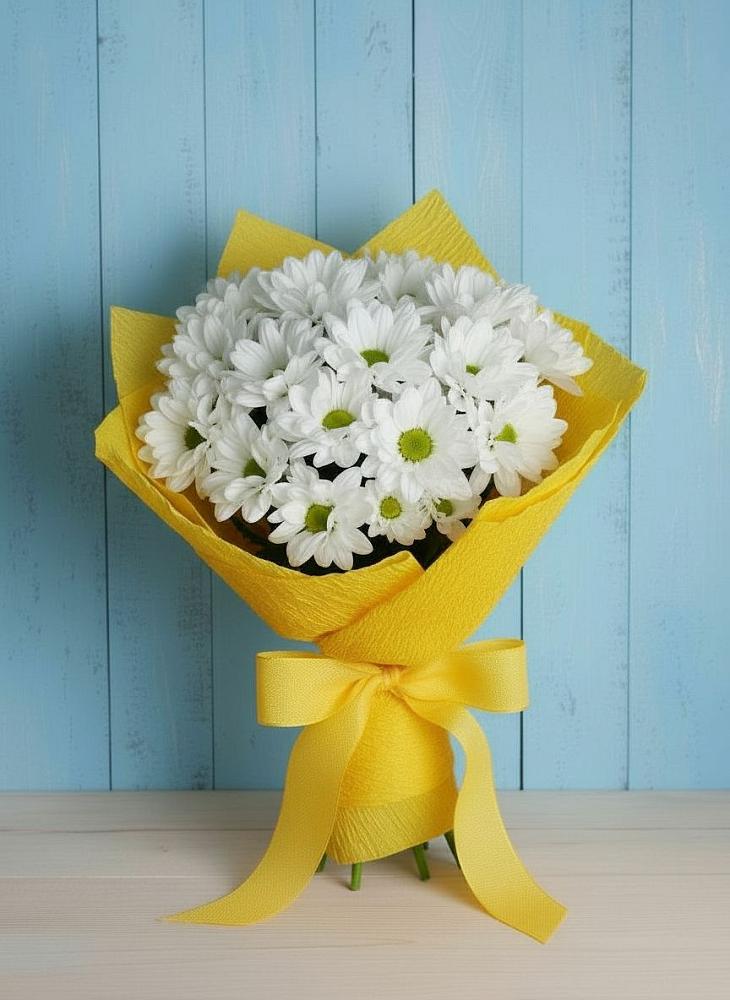 Букет цветов из: Хризантемы в город Кимры