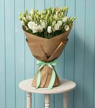 Букет цветов из:  Лизиантусы в город Кимры