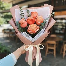 Букет цветов из:  Розы в город Кимры
