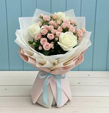 Букет цветов из:  Розы в город Кимры