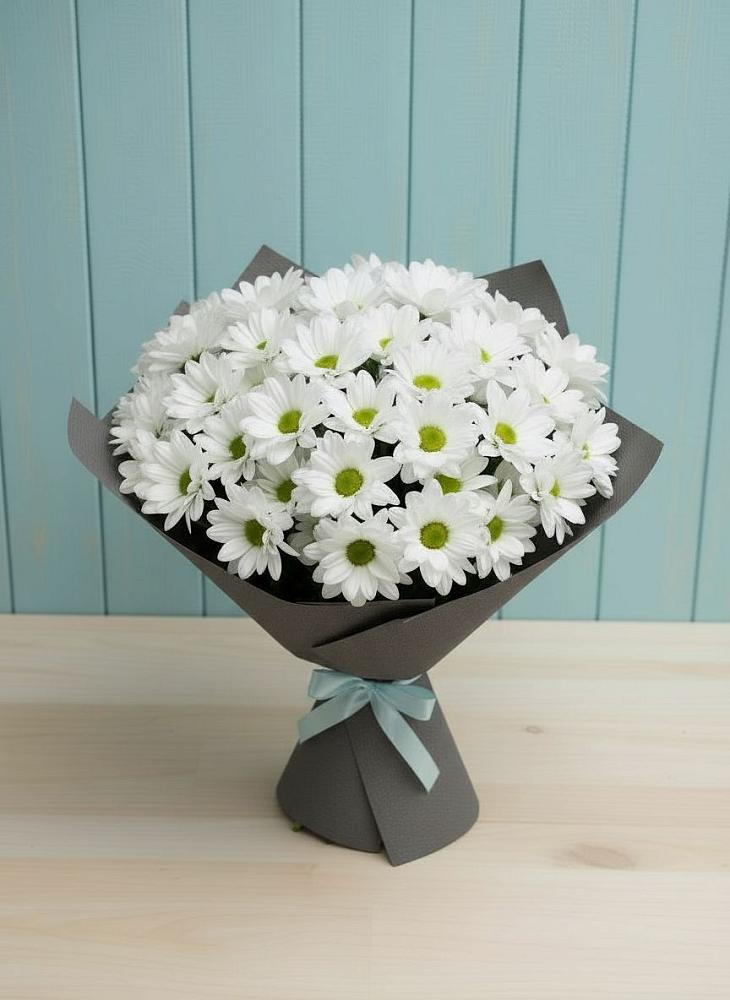 Букет цветов из: Хризантемы в город Кимры