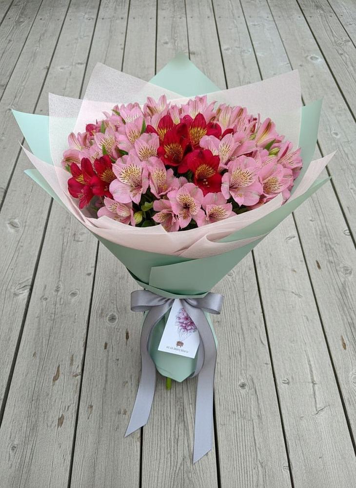 Букет цветов из: Альстромерии в город Кимры