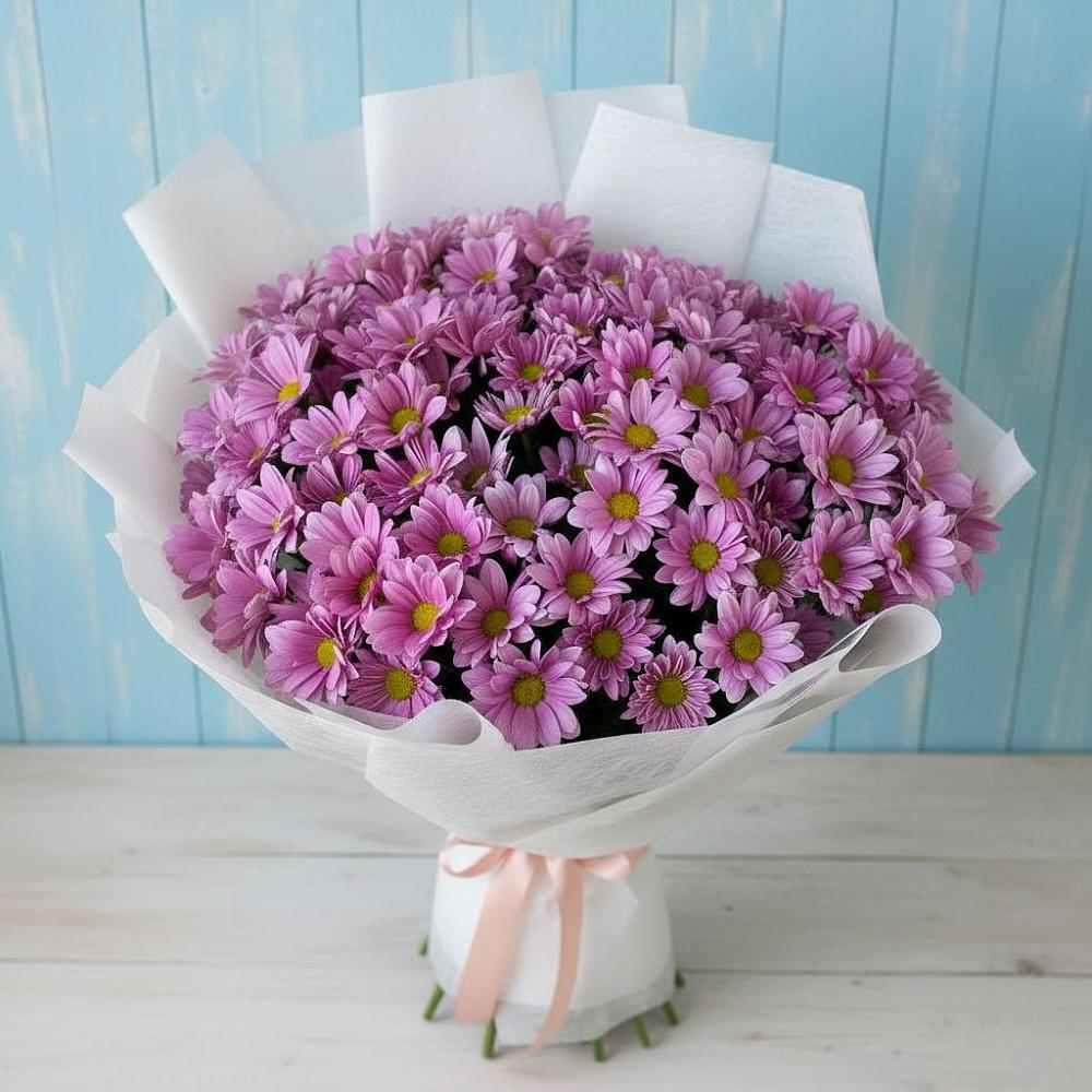 Букет цветов из: Хризантемы в город Кимры