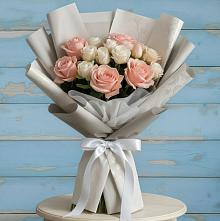 Букет цветов из:  Розы #REPLACE_PRED# город Кимры