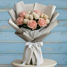 Букет цветов из:  Розы в город Кимры