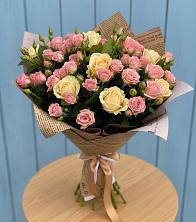 Букет цветов из:  Розы в город Кимры