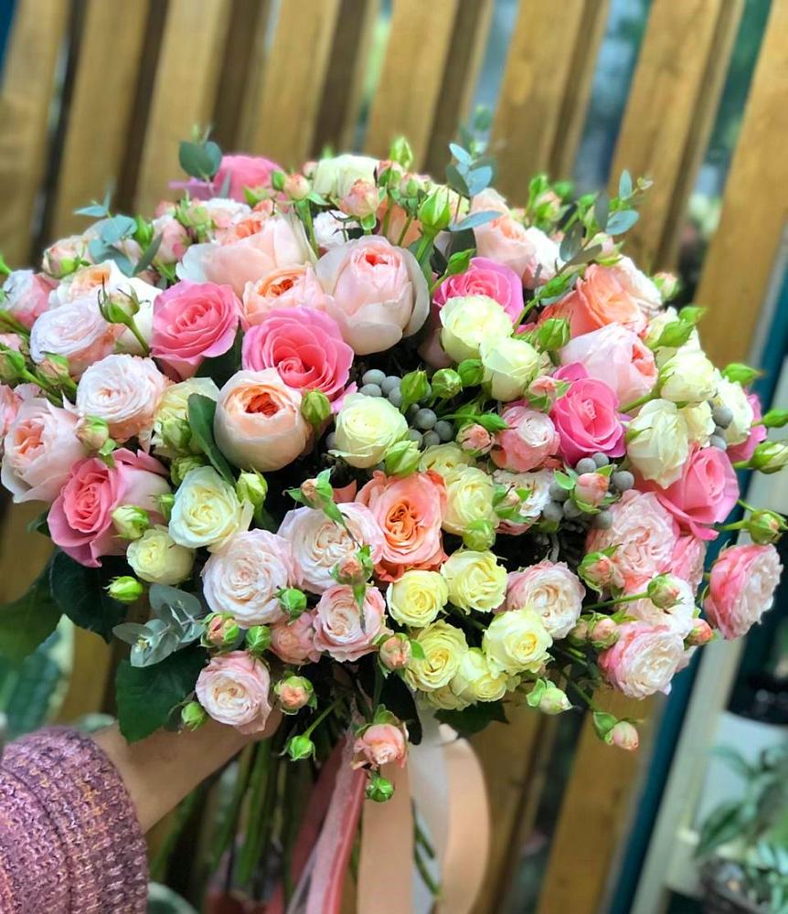 Букет цветов из: Розы в город Кимры