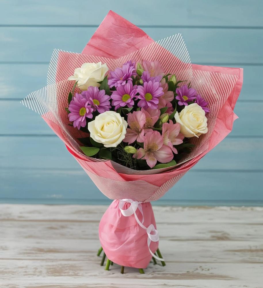 Букет цветов из: Герберы в город Кимры