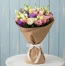 Букет цветов из:  Лизиантусы в город Кимры