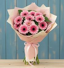 Букет цветов из:  Герберы в город Кимры